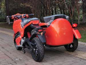 Motocicleta Eléctrica Compacta y Ligera de Tres Ruedas con Sidecar, Fabricada en China, para Uso Urbano - Product Image 3