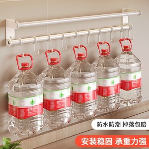 Estante de ganchos para cocina montado en la pared con rodillo para almacenamiento de utensilios, organizador colgante multiusos de 30 cm x 5000 mm - Product Image 2