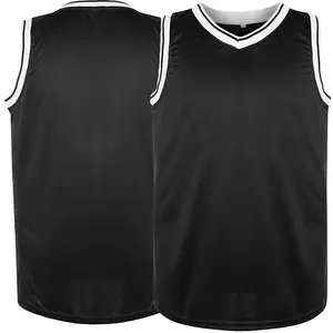 T-shirts pour hommes en polyester maillots de basket-ball pour femmes maillot de basket-ball uniformes avec logo personnalisé vente en gros