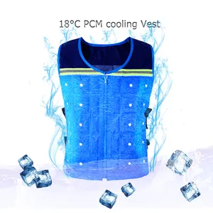 חדש עיצוב חכם ללבוש הפועלים PCM קירור בגדים עם טמפרטורה גבוהה מגן