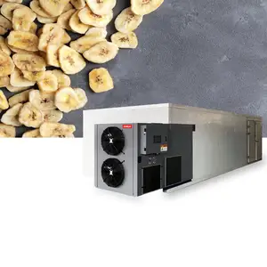 Máquina industrial de secagem de batatas fritas de banana, bomba de calor/melhor preço, desidratador comercial de alimentos, desidratador de batatas fritas