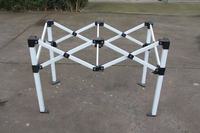 Nouveau design Table pliante portable en aluminium, établi pour l'extérieur, barbecue, salle de sport, cuisine, excellent pour le mobilier d'extérieur