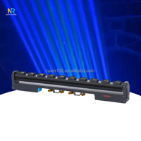Projecteurs LED mobiles RUIEN 10*15W DMX512 RGBW avec corps en aluminium IP20 pour spectacle sur scène, DJ, parc à thème