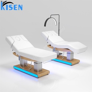Kisen Modern Professional Wide Thermal Massage Bed Thai Head Spa Facial Heated <b>Electric</b> Massage <b>Tables</b> for Beauty Salon - Product Image 5
