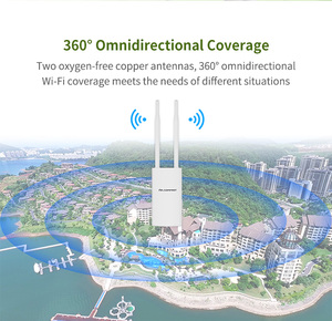 Comfast CF-EW71 300Mbps Công Suất Cao Đa Hướng 2.4Ghz Phạm Vi Rộng Bảo Hiểm Không Dây Ngoài Trời AP Repeater Wifi Điểm Truy Cập - Product Image 3