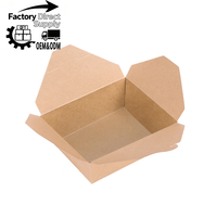 Boîtes à fentes jetables personnalisées imprimées pour la restauration rapide - Boîtes d'emballage en papier pour sushis, burgers, frites et snacks - Vente en gros