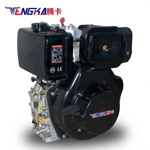 Moteur diesel monocylindre refroidi par air Tengka 178f 4 temps avec démarrage électrique pour motoculteur - Product Image 1