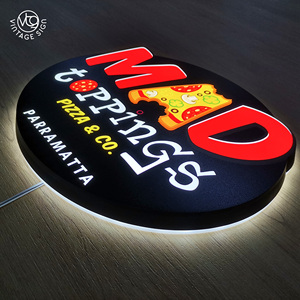 Boutique 2 faces 3d boîte à lumière lettre signe Caisson <span class=keywords><strong>Lumineux</strong></span> 12 Dc Edge <span class=keywords><strong>Lit</strong></span> enseignes acryliques de haute qualité - Product Image 1