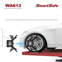 SmartSafe WA613 Aligneur de roues 3D sans fil, hydraulique à quatre cylindres, installation facile, alignement de précision, écran LED, 200 tr/min