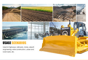 Bulldozers marca Hengwang 100hp-220hp Crawler Dozer a la venta con motor 160hp-180hp y componentes del núcleo de la bomba - Product Image 3