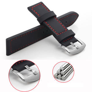 Cinturino impermeabile morbido in vera pelle di alta qualità per Samsung <span class=keywords><strong>Huawei</strong></span> <span class=keywords><strong>GT2</strong></span> <span class=keywords><strong>PRO</strong></span> 20mm 22MM - Product Image 3