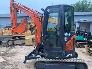 High Quality 3 Ton Crawler Excavator Mini Used Hitachi 30U in Stock Used Mini Excavator <b>Second</b> <b>Hand</b> Excavator - Product Image 2