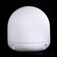 Coque en plastique ABS thermoformée sur mesure BS2026043002 pour antenne, radôme de satellite, dôme radar, équipement de télécommunications, coque blanche en plastique CNC