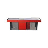Commerciële RVS kassa-eenheid EziDone EZ-152 Max. belasting 320kg Roestvrij Duurzaam 2600x800x850mm Speciaal voor vers fruit