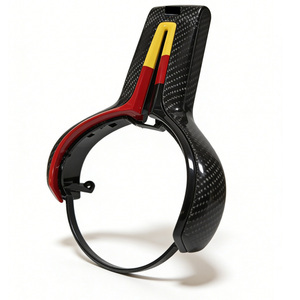 Cubierta Decorativa para el Panel del Volante en Fibra <span class=keywords><strong>de</strong></span> Carbono Real para BMW F36 E87 F11 M4 F82 M340i F22 E91 X5 - Product Image 3