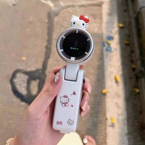 Mini USB Three-Speed <b>Small</b> Portable Quiet Handheld Fan with Colorful Light for Office Student Household Car & Outdoor Use - Product Image 3
