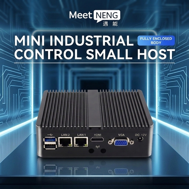 New Release 12th Gen Intel I3/i5 Mini Gaming Industrial Mini PC with Win10/Win11 8K WiFi6 BT5.2 16GB Video SSD DDR4 3200MHz
