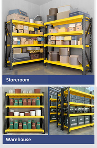 Boltless lưu trữ giá công nghiệp kho Kệ hệ thống nhiệm vụ trung bình kim loại giá lưu trữ kệ cho hậu cần kho thiết bị - Product Image 6