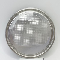Fermeture facile en aluminium de type D de 126 mm 502 pour boîtes de conserve et bouteilles de vin, contenants alimentaires avec fonction anti-déversement