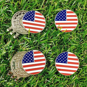 Pinza magnetica per cappello in ferro pallina da Golf marker Design bandiera degli accessori da Golf - Product Image 6