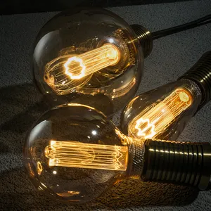 Vintage led ışık ampuller dim edison işık lambası 220V 4W E27 B22 taban 1800K e27 led ampul lamba dekoratif led ampul için
