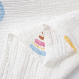 Bộ giường nhà hoàn chỉnh với trang trí tán Muslin với ngăn kéo 100% bông Muslin và nệm gỗ với bảo vệ mùa thu - Product Image 6