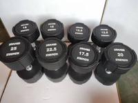 Peralatan Olahraga Latihan Premium Terlaris, Set Dumbbell Hexagonal dari Bahan TPU, Karet, CPU, dan PVC