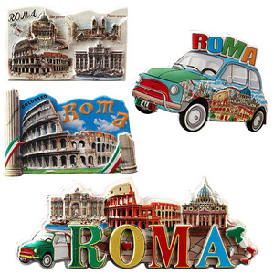 Aimant De Frigo Souvenir Rome Italie - Iman Nevera Roma Italia V2