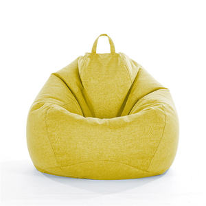 ISStapromo Cadeaux Pas Cher Économique Adultes Doux Paresseux Canapé Lin Pouf Chaise Confort Pouf - Product Image 2