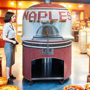 Vente en gros de fours à pizza de fabricants d'occasion professionnels en brique à gaz à bas prix pour l'industrie commerciale et industrielle de Chine - Product Image 2