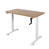 Mécanisme à manivelle M1 bon marché Mobilier de bureau réglable en hauteur Bureau