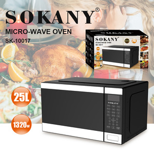 Thương hiệu cao cấp Sokany 10017 với nướng 25L Trắng lò vi sóng thiết bị gia dụng - Product Image 2