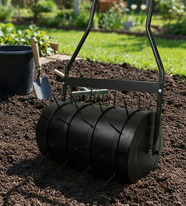 Cultivateur manuel pliable et réglable en métal durable SS304 de qualité domestique pour jardinage et entretien des pelouses, vente en gros OEM - Product Image 1