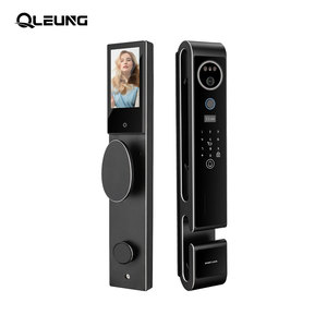 Cerradura Inteligente Qleung S666 de Aleación de Aluminio con Huella Dactilar <span class=keywords><strong>3D</strong></span>, Contraseña/Tarjeta de Acceso, Videollamadas y Control por Aplicación Tuya - Product Image 2