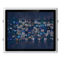Panel PC Industrial de 17.0 Pulgadas con Pantalla Táctil Resistente, Sin Ventilador, a Prueba de Polvo y Golpes, DC12V, Doble LAN, Puerto HD, para Control de Carriles de Carretera