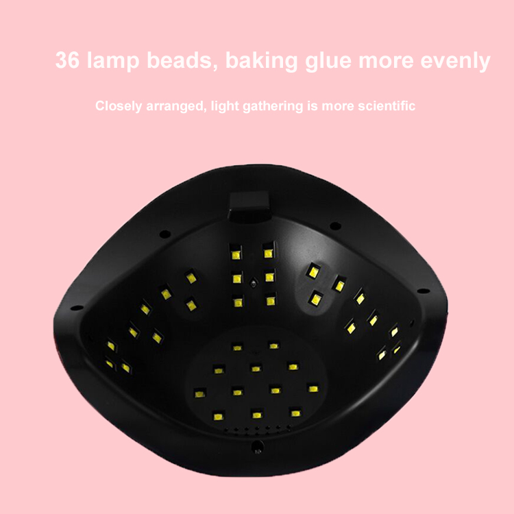 64w Wireless Light Rechargeable Sun UV LED Nail Dryer For Manicure