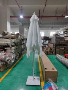 Ombrellone da <span class=keywords><strong>Giardino</strong></span> Utile con Palo Centrale da 2-4 Metri, Ombrelloni per Ristoranti, Robusti e Durevoli, Protezione Solare per Esterni con Borsa di Copertura - Product Image 2