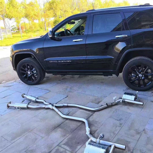 Sistema di Scarico OEM Catback per <span class=keywords><strong>Jeep</strong></span> Grand <span class=keywords><strong>Cherokee</strong></span> Trackhawk 6.2L 6.4L con Silenziatore, Controller e Terminali - Product Image 6