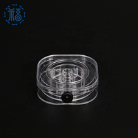 Bobine écologique transparente de 69 mm avec boîte de rangement pour ligne de pêche, fil à tricoter à la main, plastique durable, commandes personnalisées en usine