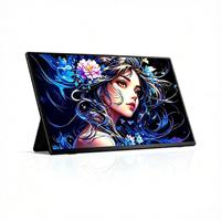 Moniteur portable OEM/ODM N3 16 pouces IPS 1200p 360° °   Extension d'écran double HDR rotative pour ordinateur portable avec haut-parleurs intégrés – Vente en gros usine
