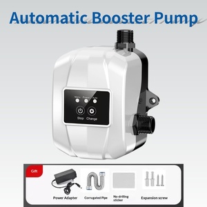 Bomba de Agua Automática para Aumentar la Presión, Bomba de Agua Silenciosa para el Hogar, para Ducha, Calentador Solar y Agua del Grifo, Bomba Eléctrica Portátil - Product Image 4