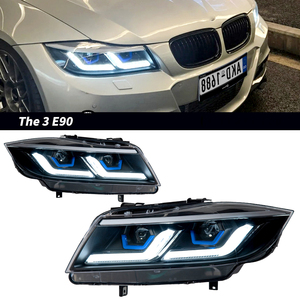 Faro de rendimiento, actualización halógena, faros LED, proyector de señal E90 2009-2012 LH & RH para BMW Serie 3 - Product Image 1