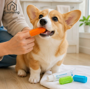 Cepillo de Dientes para Mascotas, de Silicona Suave, para Perros y Gatos, Cuidado Dental, Limpieza Bucal, Herramienta de Masaje - Product Image 1