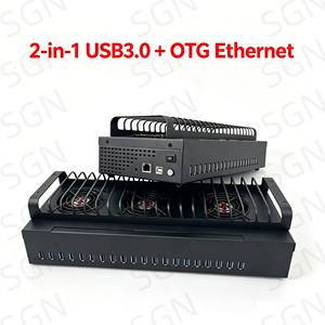 Click Phone 3.0 Hub USB OTG Ethernet Logiciel de contrôle de groupe Station d'accueil Ferme de téléphones Bots Phone Farm Box - Product Image 3