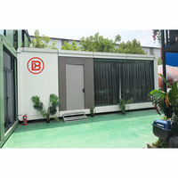 Maison conteneur de 20 à 40 pieds, détachable, facile à transporter, bon prix, modulaire pour hôtels et complexes hôteliers, vente en gros depuis la Chine