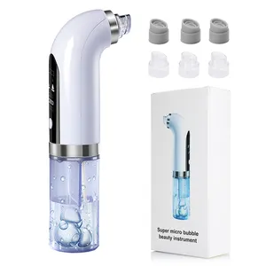 KKS Facial Lift Face Cleaner Electric Micro Small Bubble Water Cycle Acne Pimple Pore Vacuum Blackhead Remover