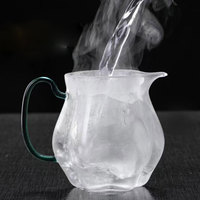 Nouvelle Tasse à café en verre borosilicate transparent haut de gamme 250 ml, style américain, écologique, compatible micro-ondes et lave-vaisselle