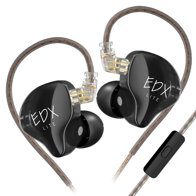 KZ EDX Lite Stereo Bass Music Earbuds in Ear MonitorSports Gaming Headsets EDXPRO HIFI Earphones