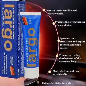 Großhandel Original Largo Kräuter-Vergrößerungsmittel für Männer Vergrößern Wachsen Verdicken Großartige Massage-Creme Luxuriös ISO-Zertifiziert Nur zur Äußeren Anwendung - Product Image 3