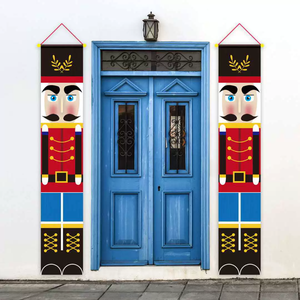 YQ-144 Striscione Natalizio da Appendere alla Porta, Decorazione per Casa, <span class=keywords><strong>Natale</strong></span> 2021, <span class=keywords><strong>Felice</strong></span> <span class=keywords><strong>Anno</strong></span> <span class=keywords><strong>Nuovo</strong></span> - Product Image 1